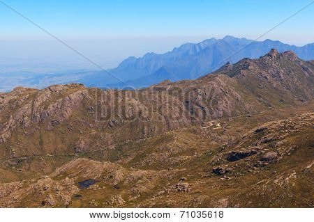 Mountain Landscape, National Park Itatiaia, Rio De Janeiro, Brazil