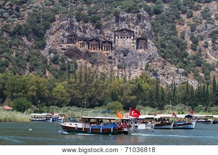 Boat Tours In Dalyan River