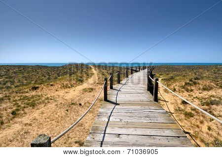 Algarve Beach Entrance