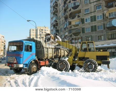 Vita di città d'inverno