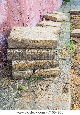 Square Concrete Paver