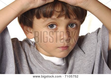 Ojos del muchacho hermoso