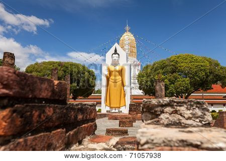 Wat Phar Sri Rattana Mahathat. Temple, Phitsanulok in Thailand