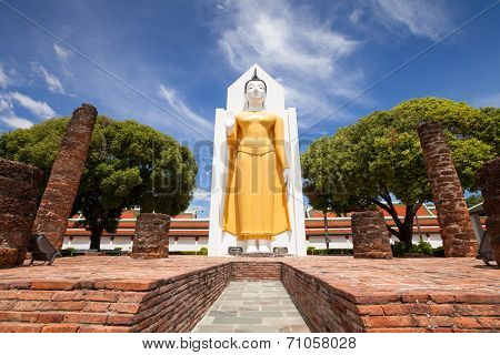 Wat Phar Sri Rattana Mahathat. Temple, Phitsanulok in Thailand