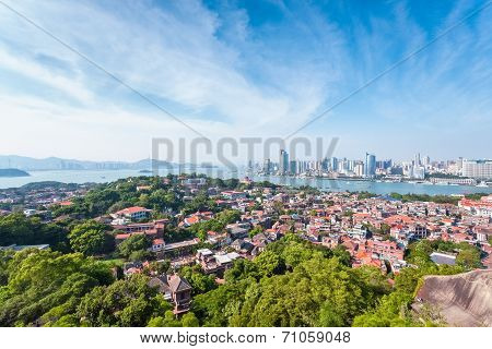 Bird's Eye View Of Gulangyu Island