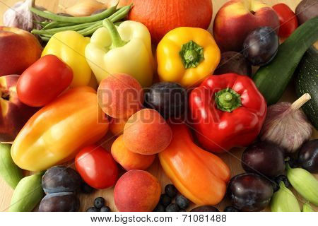 Fruits And Vegetables.