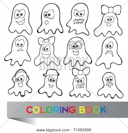 Coloring Book Halloween