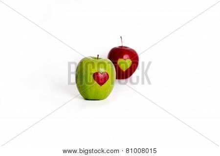 Apple Hearts