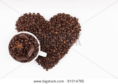 Capuccino In Heart