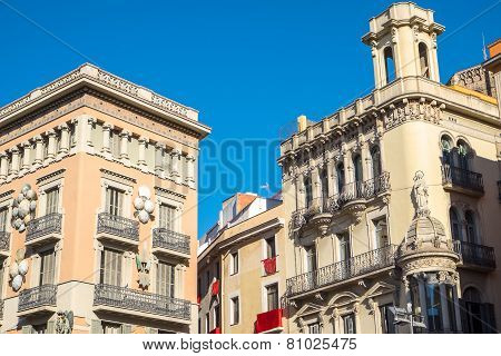 Buildings in Barcelona
