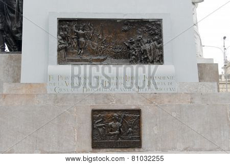 Plaza San Martin, Lima, Peru