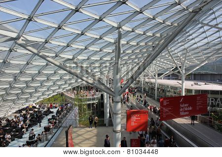 Inside The Milan Trade Fair