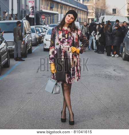 People Outside Dirk Bikkembergs Fashion Show Building For Milan Men's Fashion Week 2015