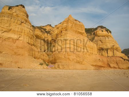 Beach At Valle Furado, Portugal