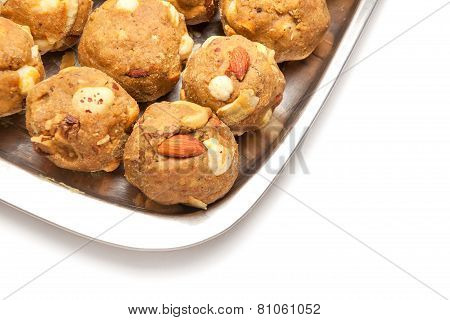 Indian homemade sweet laddoo