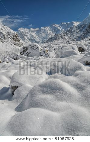 Himalayas Near Kanchenjunga