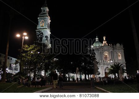 The Pontifical Shrine Of The Blessed Virgin Of The Rosary Of Pompei