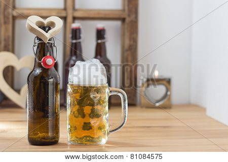 I Love Beer Concept