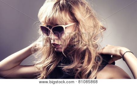 Portrait Of Beautiful Woman