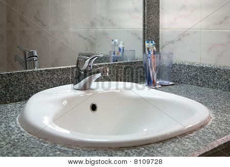 Interno della stanza da bagno