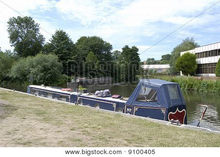 Wey navigazione. Guildford. Surrey.