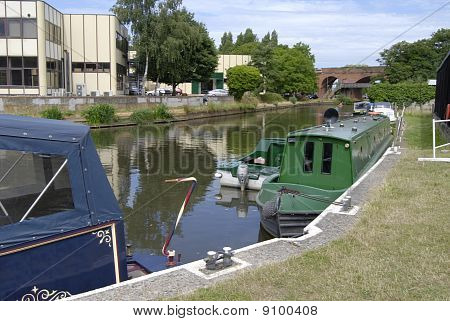 Wey navigazione. Guildford. Surrey.