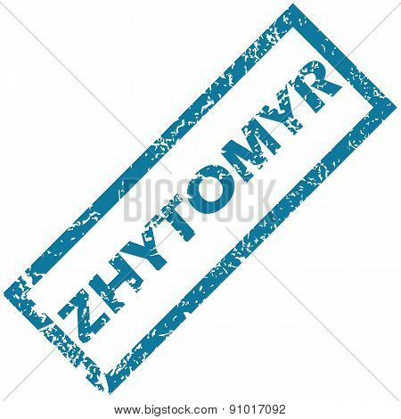 Zhytomyr rubber stamp