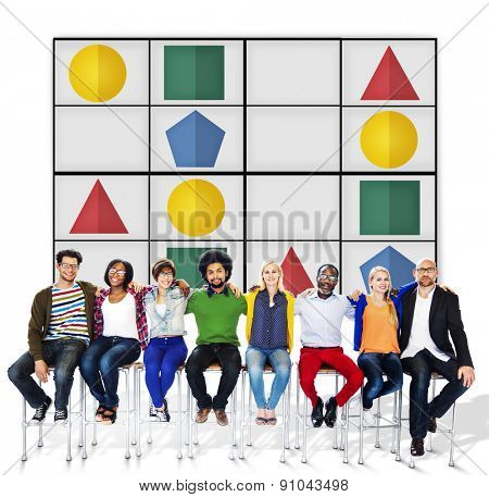Sudoku Puzzle Problem Solving Leisure Games Concept