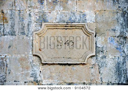 Stone Inscription