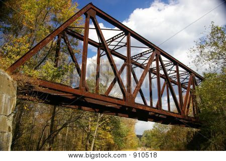 Verlassene Pennsylvania Railroad Trestle