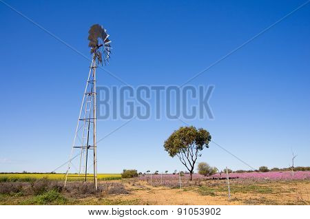 multi-bladed windpump
