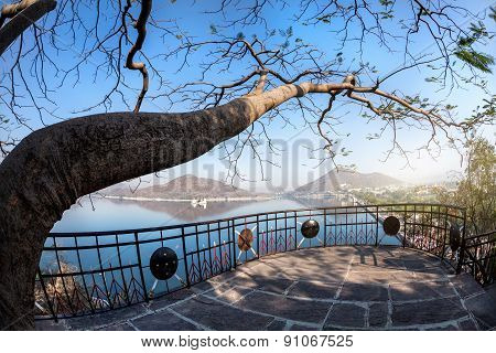 Fateh Sagar Lake In India