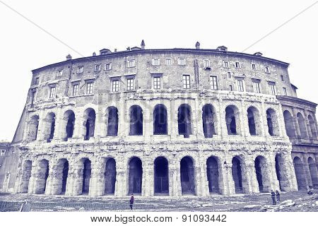 Theatre Of Marcellus. Rome. Italy