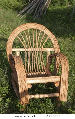 Houten stoel