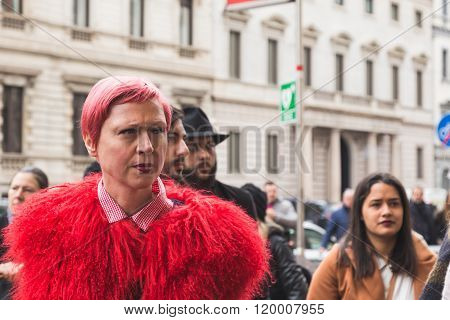 People At Milan Women's Fashion Week Fall/winter 16/17