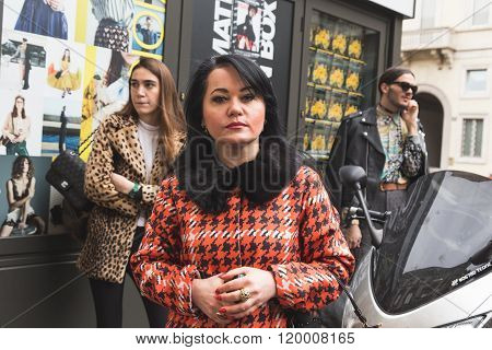 People At Milan Women's Fashion Week Fall/winter 16/17