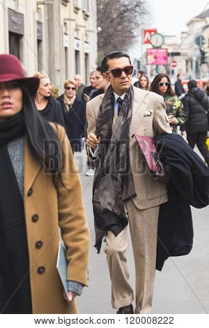 People At Milan Women's Fashion Week Fall/winter 16/17