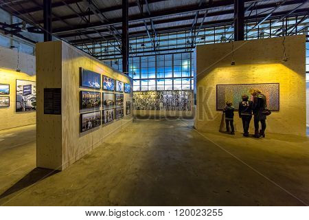 Visitors At Photo Exhibition Noorderlicht