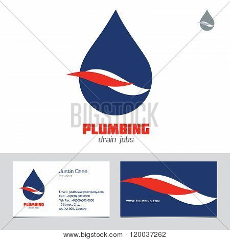 Plumbing or Water Supply Business Sign