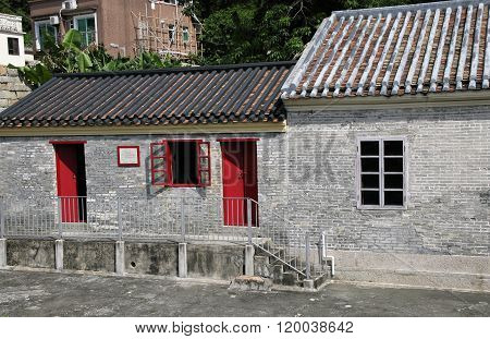traditional village in Hong Kong