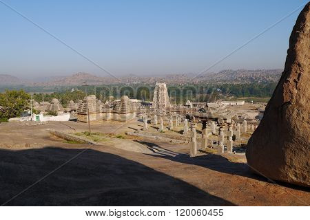 Stone boulders of Hampi
