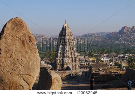 Stone boulders of Hampi