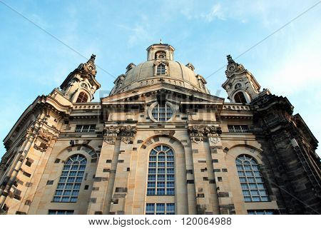 The Frauenkirche In Dresden