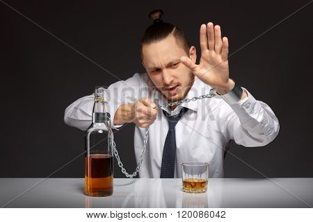 Alcohol dependence in men