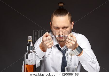 Alcohol dependence in men