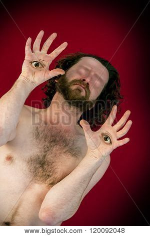 Eyes On Hands Monster