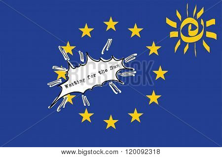 Eu Flag - Waiting For The Sun