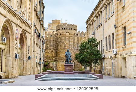 Monument to Yusif Mammadaliyev in Baku