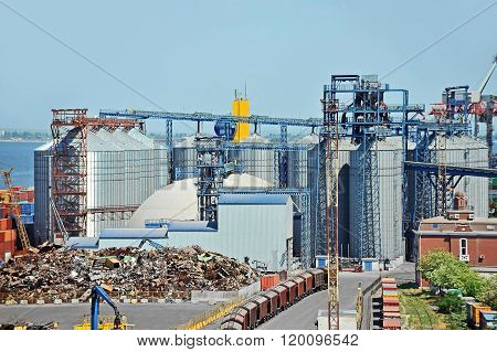 Port Grain Dryer And Train
