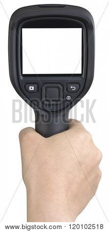 Infrared Thermographic Camera Isolated with Clipping Path